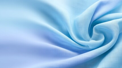 Obraz premium Deep blue fabric texture woven textile surface detail fine blue textile fibers show intricate weave pattern