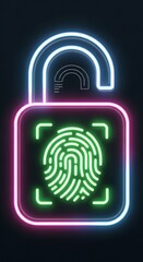 Fingerprint Security Lock.