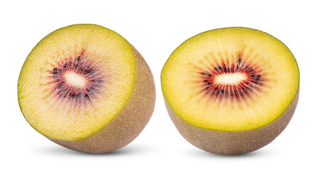 Fototapeta premium red kiwi isolated on transparent png