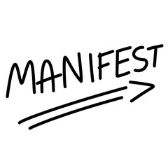 Hand-Drawn Manifest Doodle