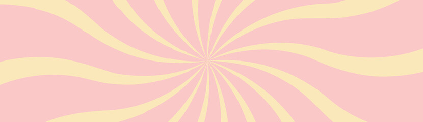Soft pink and yellow swirls abstract background. pastel abstract background featuring swirling lines of soft pink and pale yellow radiating from a central point. 