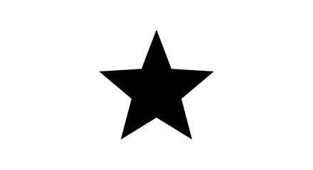 Minimalist faint star shape graphic illustration, representing excellence, quality, success, achievement, award, rating, favorite, and recognition concept art