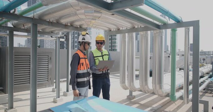 HVAC engineer imparts practical skills and theoretical insights, guiding the technician through the intricacies of system installation, maintenance, and troubleshooting.
