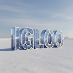 Icy Igloo Design.