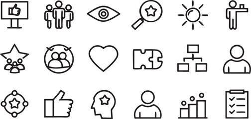 Abstract geometric composition with bold color accents