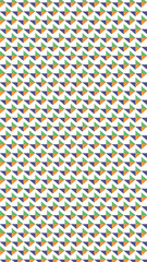 Modern isometric cubes design with subtle shadows for advertising banners