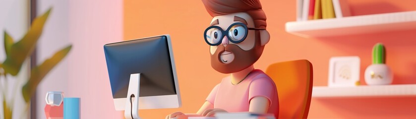 3D render icon  8K 3D Model illustrator  3D render clay style of a glowing lightbulb representing innovation, isolated on pure white background 8K