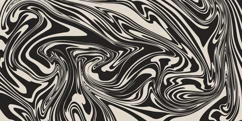 Vector marble texture. Abstract background. Abstract horizontal background with colorful waves. Trendy vector illustration