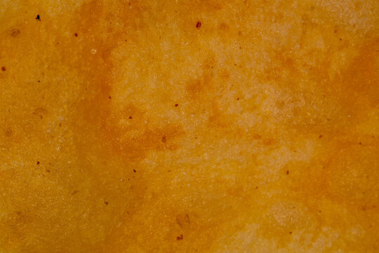 Close up of one potato chips as a texture