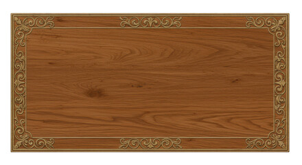 Vintage Wooden Table with Intricate Design: A meticulously crafted, vintage wooden table showcases the timeless elegance of ornate detailing and natural wood grain.