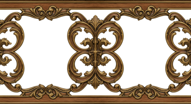 Ornamental Architectural Detail: A captivating close-up showcases an ornate architectural element, featuring intricate patterns and designs, evoking a sense of timeless elegance.