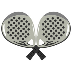 Padel Racket With Tennis Ball