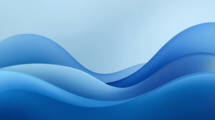 Calm Blue Smooth Gradient Background