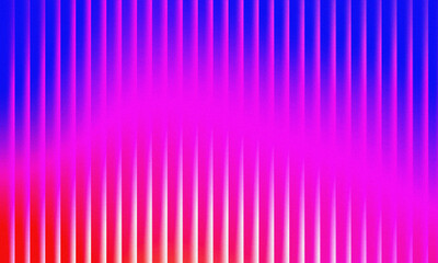 Vivid Neon Vertical Lines Abstract Background with Electric Blue, Hot Pink, and Red Gradient, Perfect for Synthwave, 80s Retro, and Futuristic Graphic Design