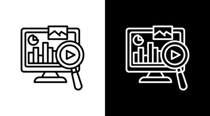 Media Monitoring With Icon Set Design