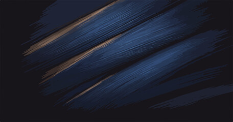 A dynamic abstract background featuring bold diagonal blue and gold brushstrokes creating a modern and elegant artistic texture.