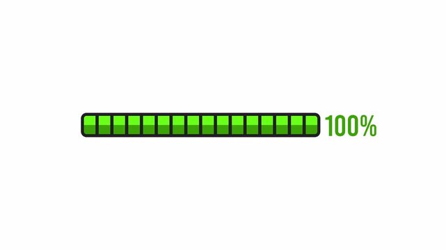 Heart Health Bar Icon Animation Video 4k