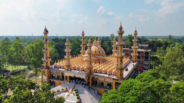 201 Dome Mosque, Tangail, Bangladesh &ndash; Beautiful Islamic Architecture 4K