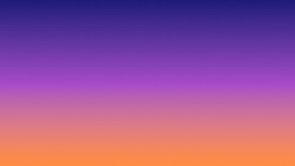 夕焼け、日の出のようなオレンジとパープルのグラデーション背景