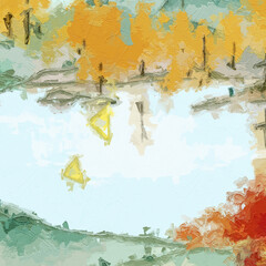 Various oil paintings, flowers, plum blossoms, birds, geese, lake scenery, butterflies, chrysanthemums, mountain pigeons, roses, peonies