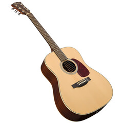 Fototapeta premium Acoustic guitar for music creation and performance