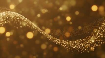 Golden light on a golden background