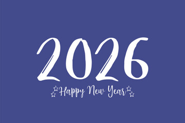 2026 Happy New Year card