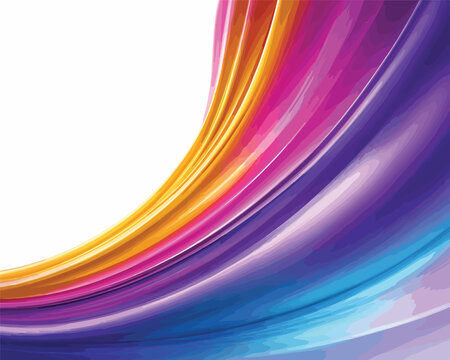 Fundo abstrato moderno com ondas fluidas e cores vibrantes, criando uma est&eacute;tica din&acirc;mica e contempor&acirc;nea para diversos designs.