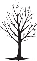 Obraz premium Tree Silhouette Vector Pack