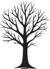 Obraz premium Black Tree SVG Bundle