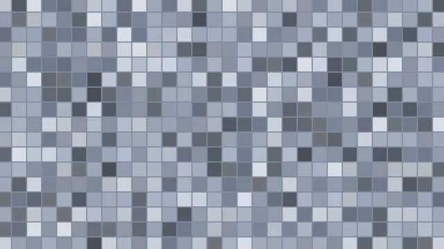 Cool Gray Mosaic Tiles Animated Background