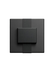 Matte black box w/ribbon and smaller box on top