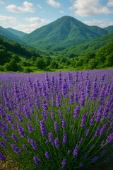 field of lavender