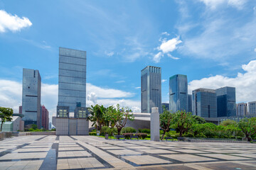 Skyscrapers in the city of technology, China is Shenzhen.