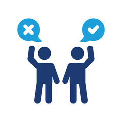 Obraz premium Answer icon