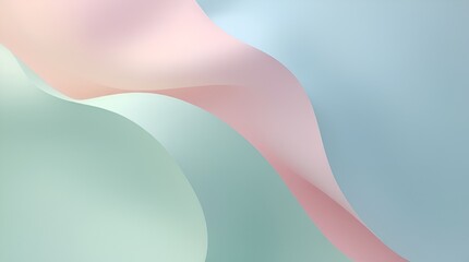 Smooth Soft Pastel Multicolor Gradient Background – Abstract Colorful Wallpaper, Modern Design