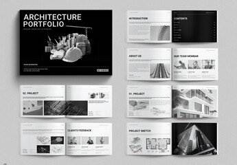 Architecture Portfolio Template Landscape
