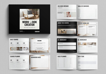 Course Workbook Creator Template Landscape