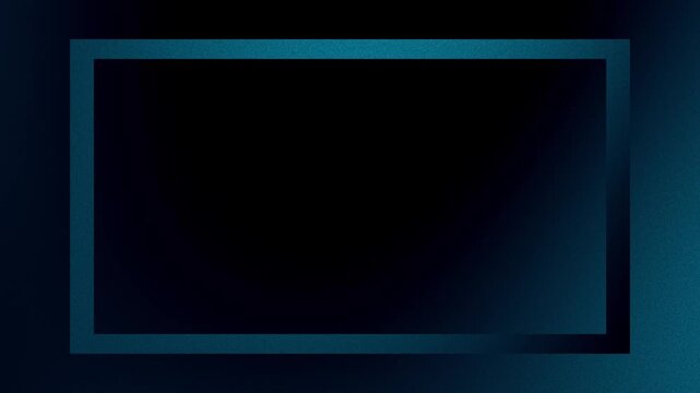 Epic abstract blue black frame banner liquid grainy noise gradient animation background