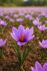 Saffron Flower