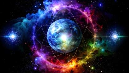 Cosmic Energy and Galactic Art