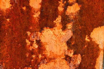 rusty metal background