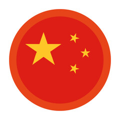 china flag button