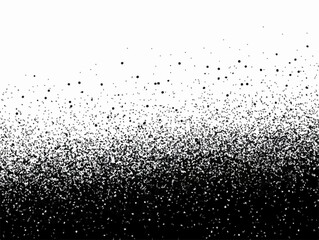 黒いインクの飛沫が白背景に広がる抽象的なテクスチャデザイン