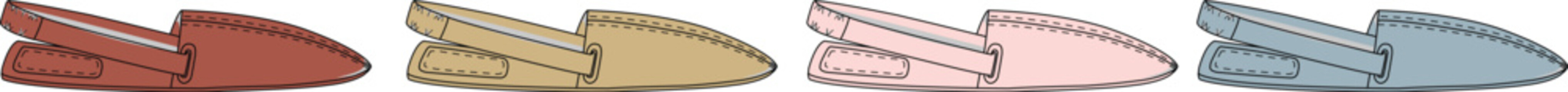 Colorful Architectures A Serene Study in Shape and Hue