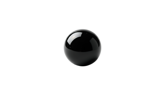 Black Sphere png
