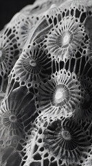 Exploration of Intricate Lce Patterns: Delicate Desins Weaving Craftsmanship ad Artistic Creativity