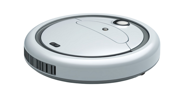 Black and white power switch isolated on a white background near electronic control equipment