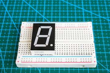Seven segment display. Coding projects