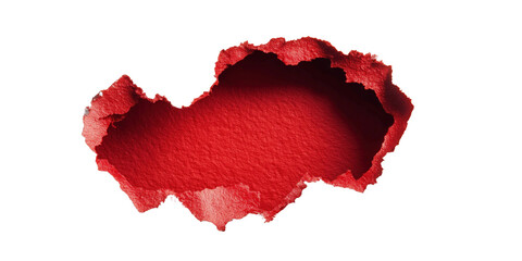 Breaking Through: A visual metaphor of a tear. showcasing raw power, potential, and transformation. 